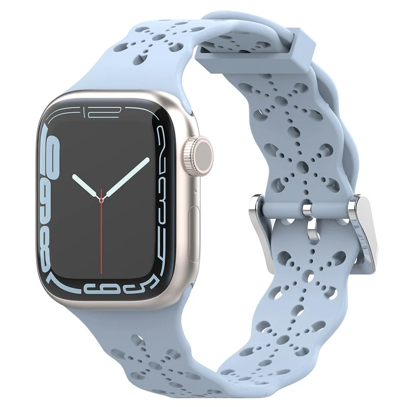 Cool Apple Watch Series 7 45mm Silikon / TPU armband