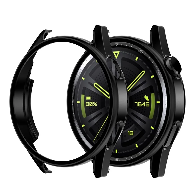 Super Schön Huawei Watch GT 3 (42mm) Hülle mit Displayschutz in Plastik und Gehärtetes Glas