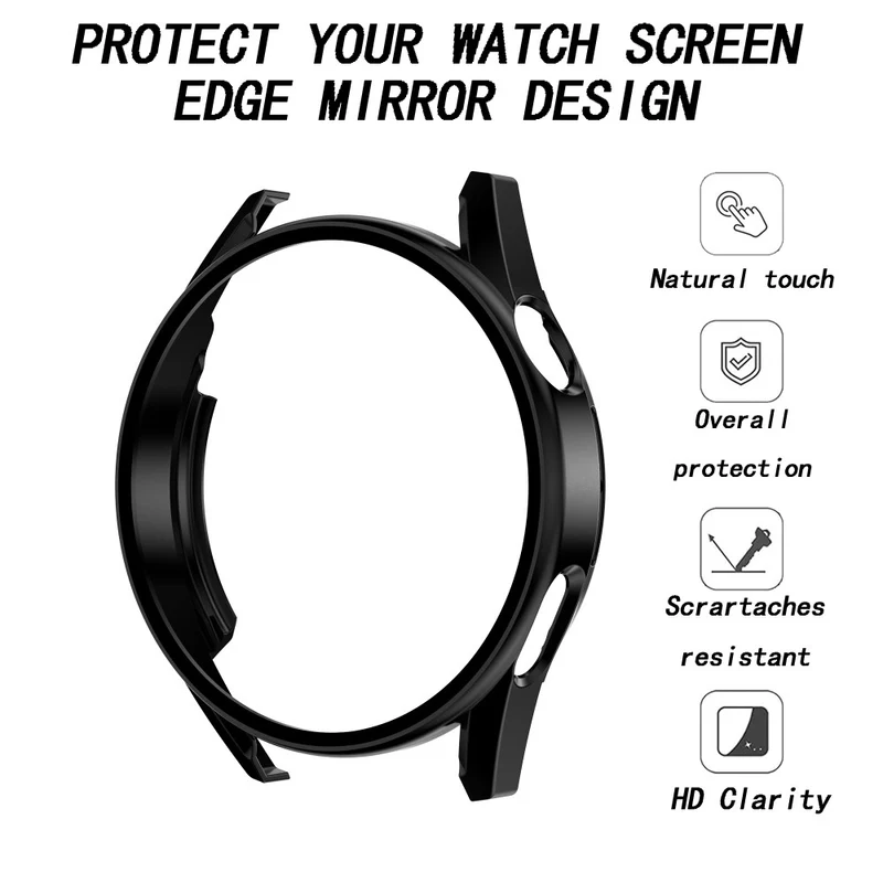 Super Schön Huawei Watch GT 3 (42mm) Hülle mit Displayschutz in Plastik und Gehärtetes Glas