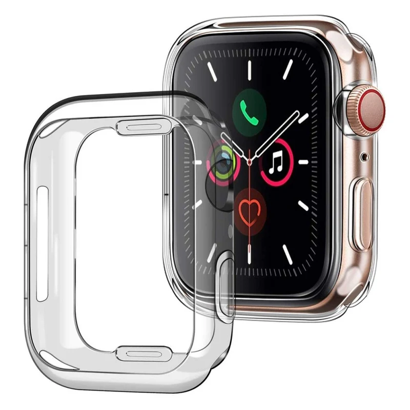 Mega Gut Apple Watch Series 7 45mm Silikon / TPU Hülle
