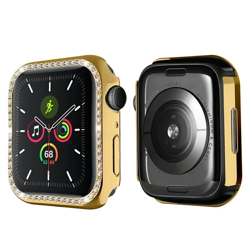 Mega Stylisch Apple Watch Series 7 41mm Plastik Hülle