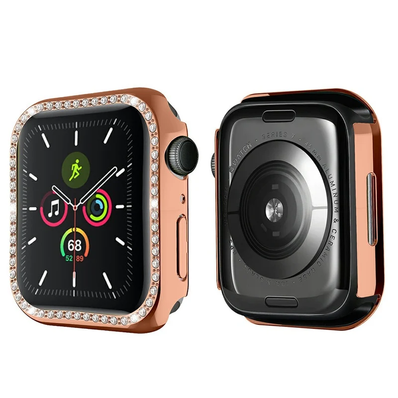 Mega Stylisch Apple Watch Series 7 41mm Plastik Hülle