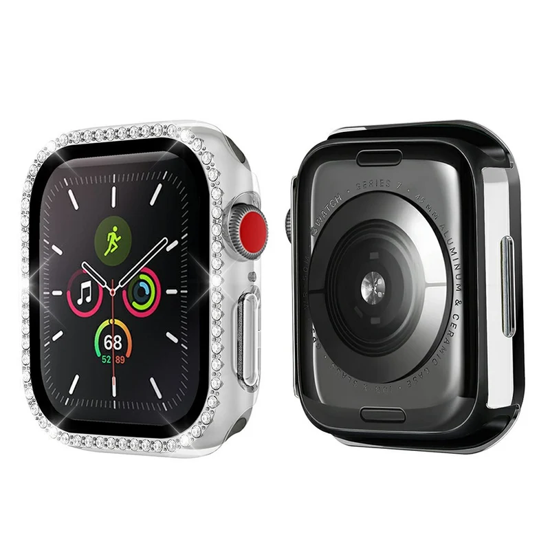 Mega Stylisch Apple Watch Series 7 41mm Plastik Hülle