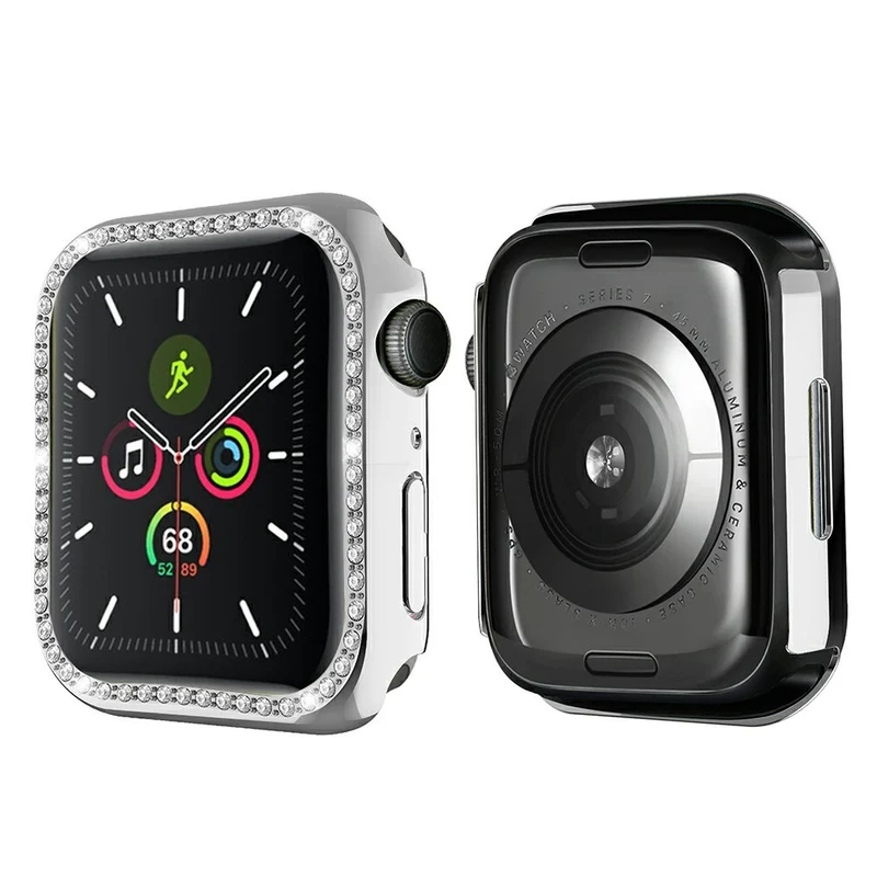 Mega Stylisch Apple Watch Series 7 41mm Plastik Hülle