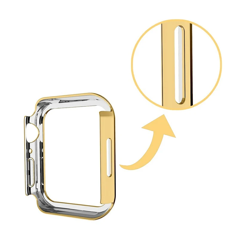 Mega Stylisch Apple Watch Series 7 41mm Plastik Hülle