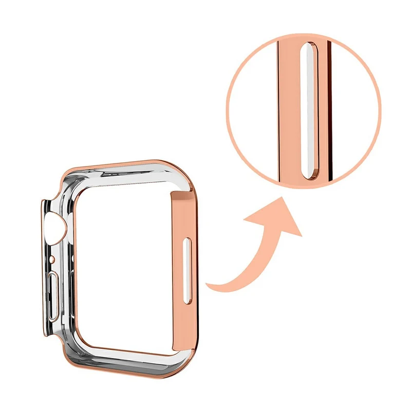 Mega Stylisch Apple Watch Series 7 41mm Plastik Hülle