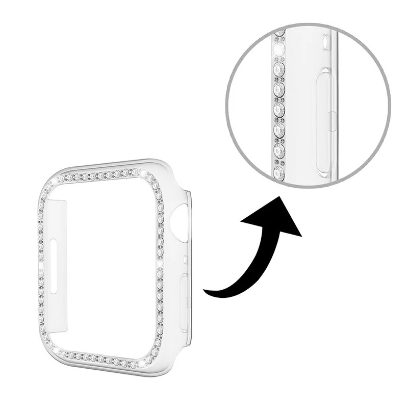 Mega Stylisch Apple Watch Series 7 41mm Plastik Hülle