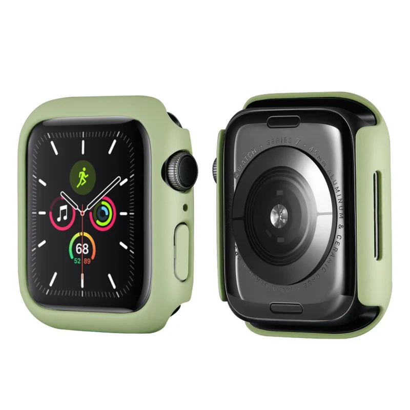 Unglaublich Modisch Apple Watch Series 7 45mm Plastik Hülle