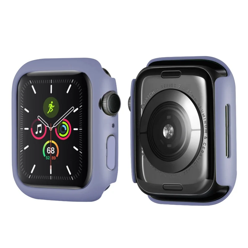 Unglaublich Modisch Apple Watch Series 7 45mm Plastik Hülle