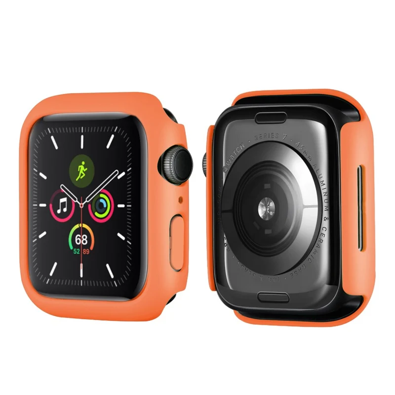 Unglaublich Modisch Apple Watch Series 7 45mm Plastik Hülle