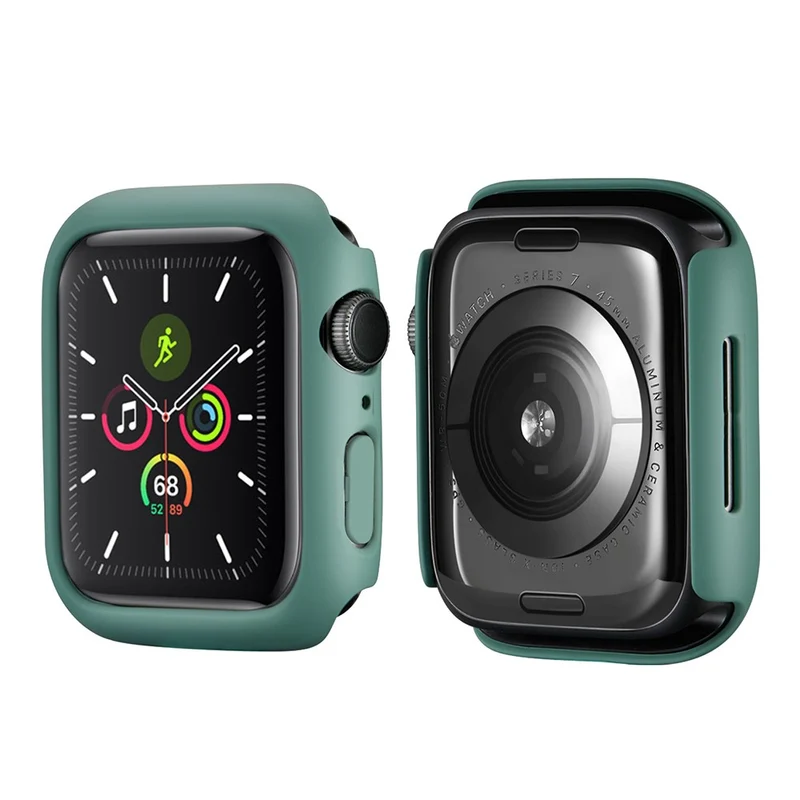 Unglaublich Modisch Apple Watch Series 7 45mm Plastik Hülle