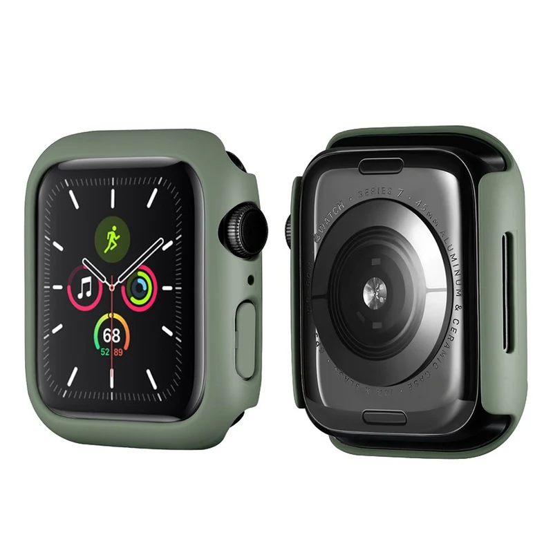 Unglaublich Modisch Apple Watch Series 7 45mm Plastik Hülle