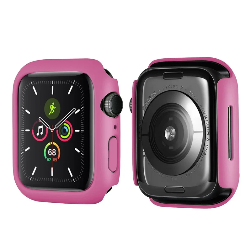 Unglaublich Modisch Apple Watch Series 7 45mm Plastik Hülle