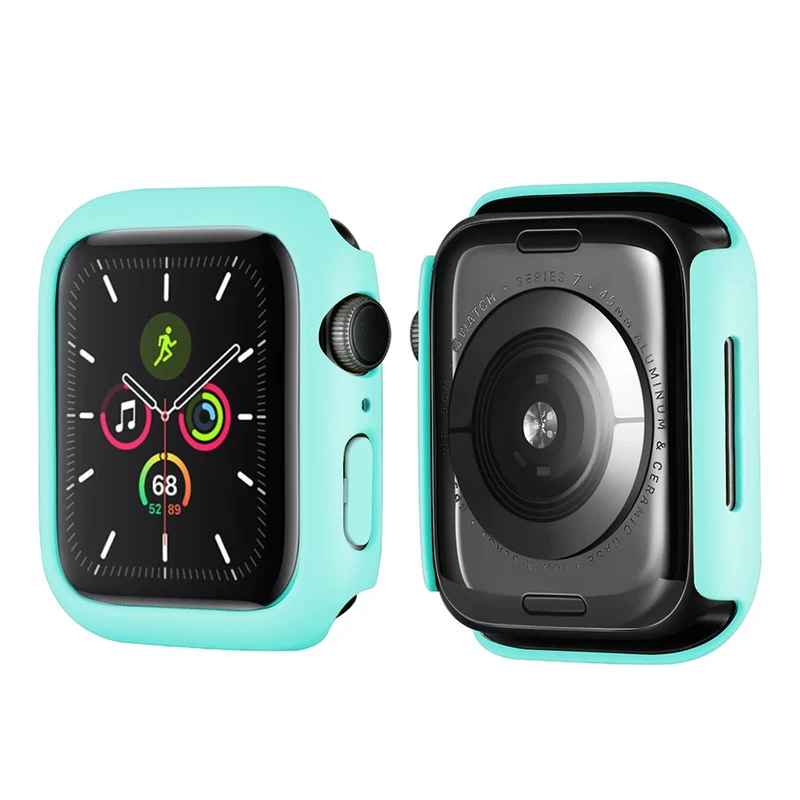 Unglaublich Modisch Apple Watch Series 7 45mm Plastik Hülle