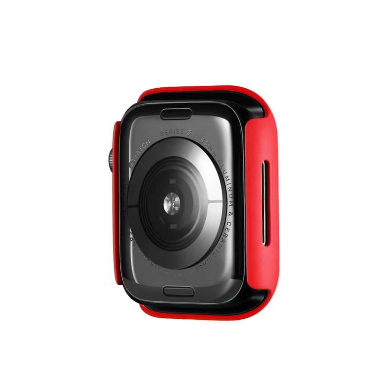 Unglaublich Modisch Apple Watch Series 7 45mm Plastik Hülle