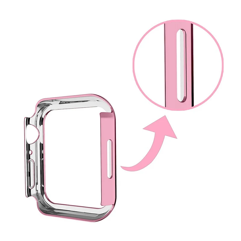 Auffallend Nett Apple Watch Series 7 45mm Plastik Hülle