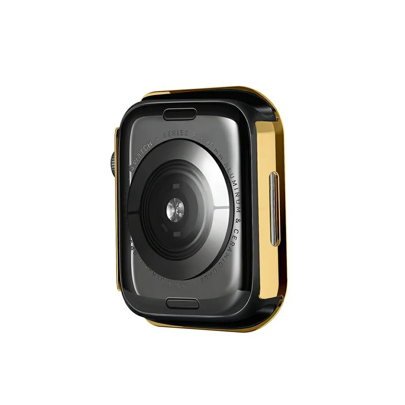 Auffallend Nett Apple Watch Series 7 45mm Plastik Hülle