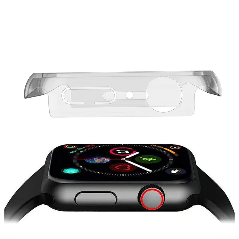 Auffallend Nett Apple Watch Series 7 45mm Plastik Hülle