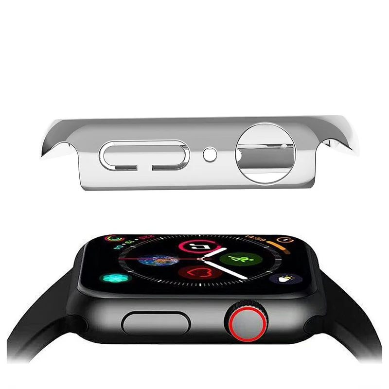 Auffallend Nett Apple Watch Series 7 45mm Plastik Hülle