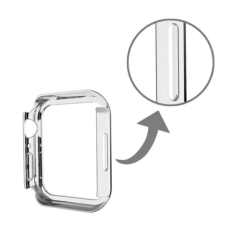 Auffallend Nett Apple Watch Series 7 45mm Plastik Hülle