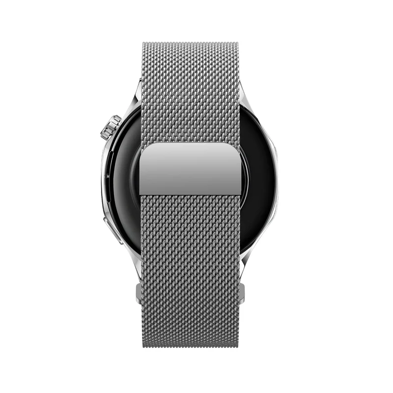 Bandz Oppo Watch S Milanese Armband 'Easy Fit' (Silber)