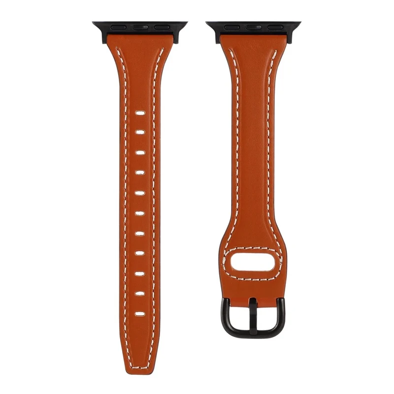 Sehr gepflegt Universell Apple Echtes Leder armband