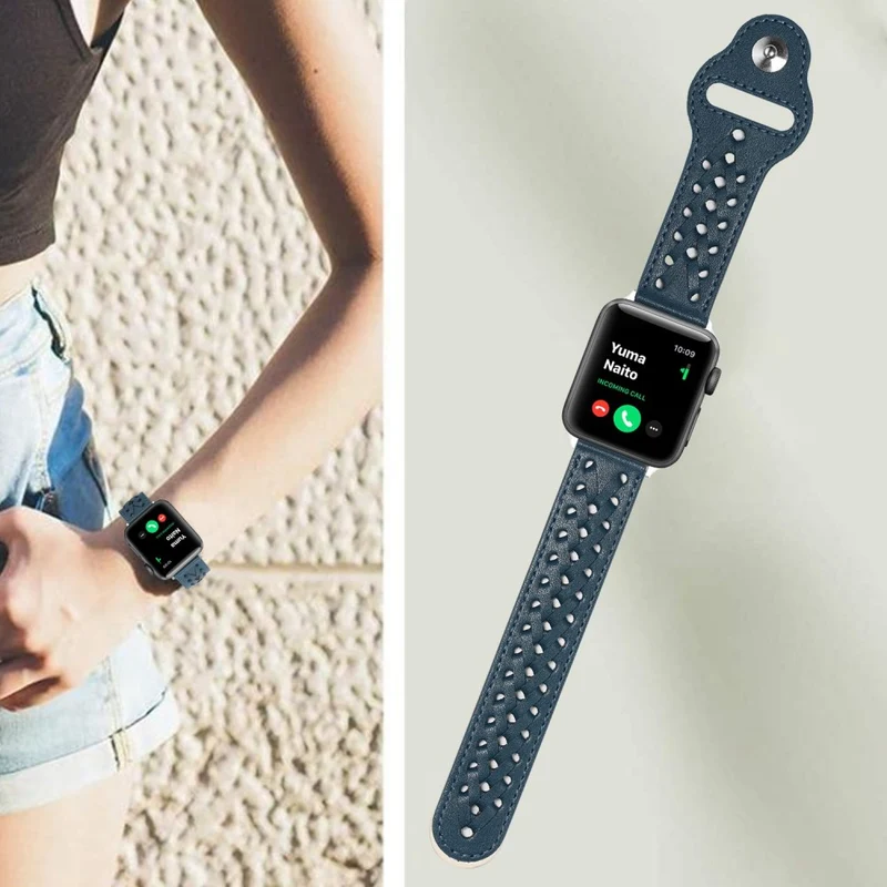 Super schön Universell Apple Echtes Leder armband