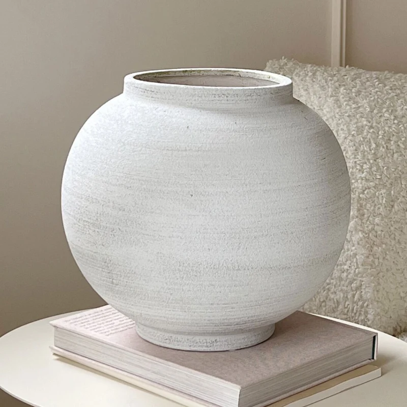 Texturierten Stein Dekorativen Vase