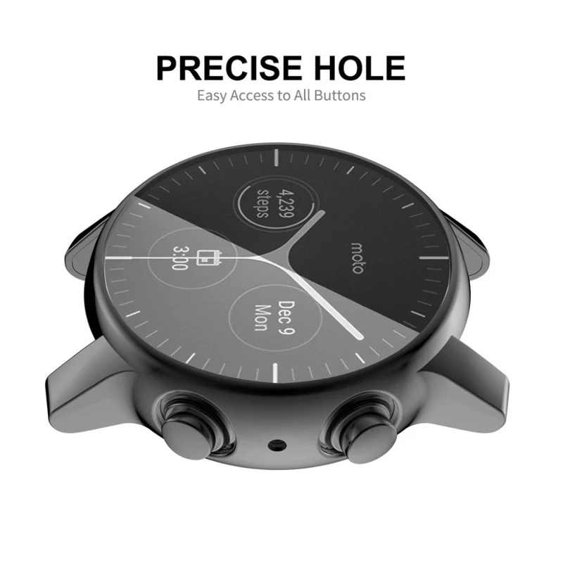 Super Stylisch Motorola Moto 360 (3rd Gen) Silikon / TPU Hülle