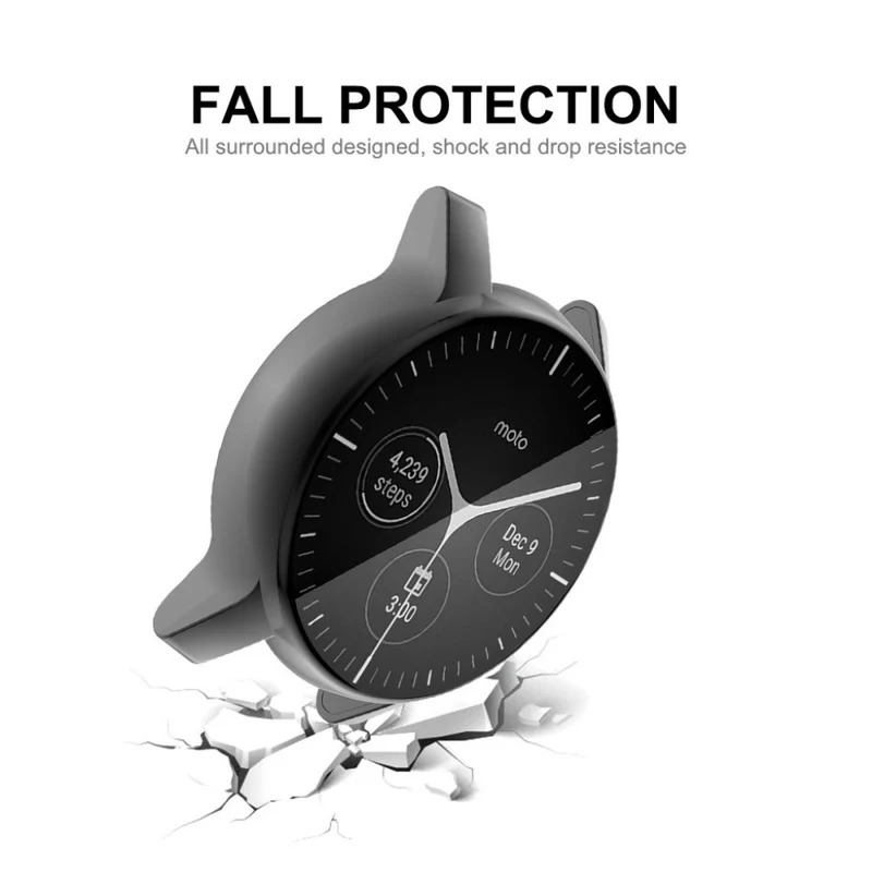 Super Stylisch Motorola Moto 360 (3rd Gen) Silikon / TPU Hülle
