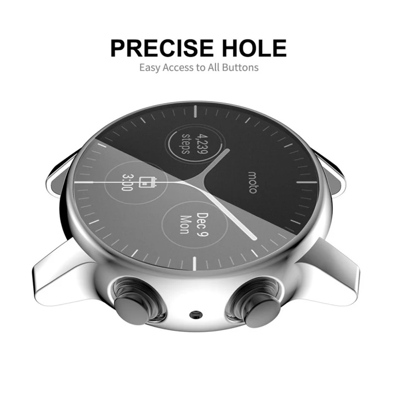 Super Stylisch Motorola Moto 360 (3rd Gen) Silikon / TPU Hülle