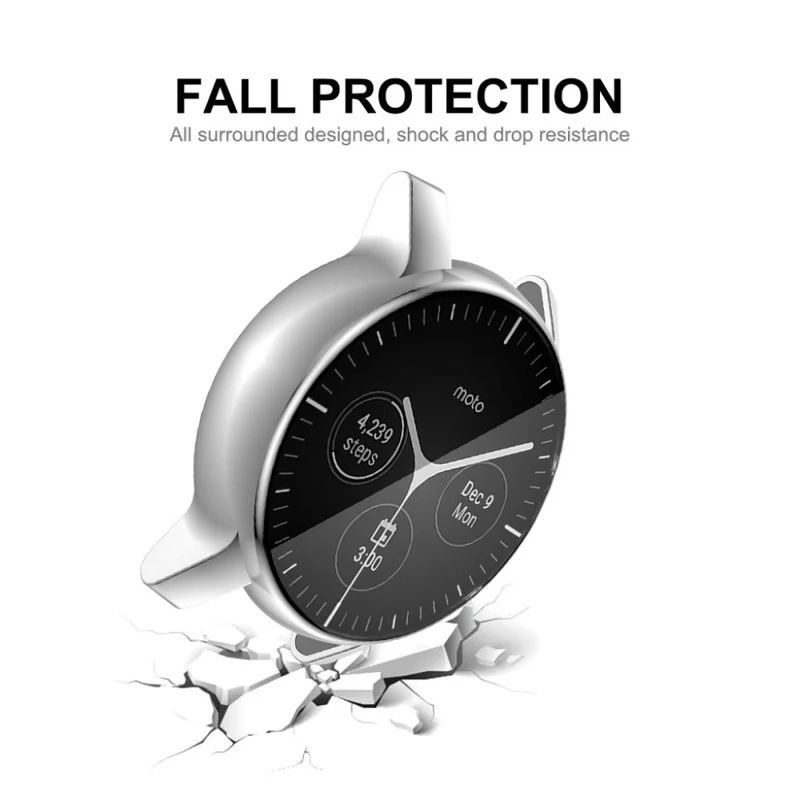 Super Stylisch Motorola Moto 360 (3rd Gen) Silikon / TPU Hülle