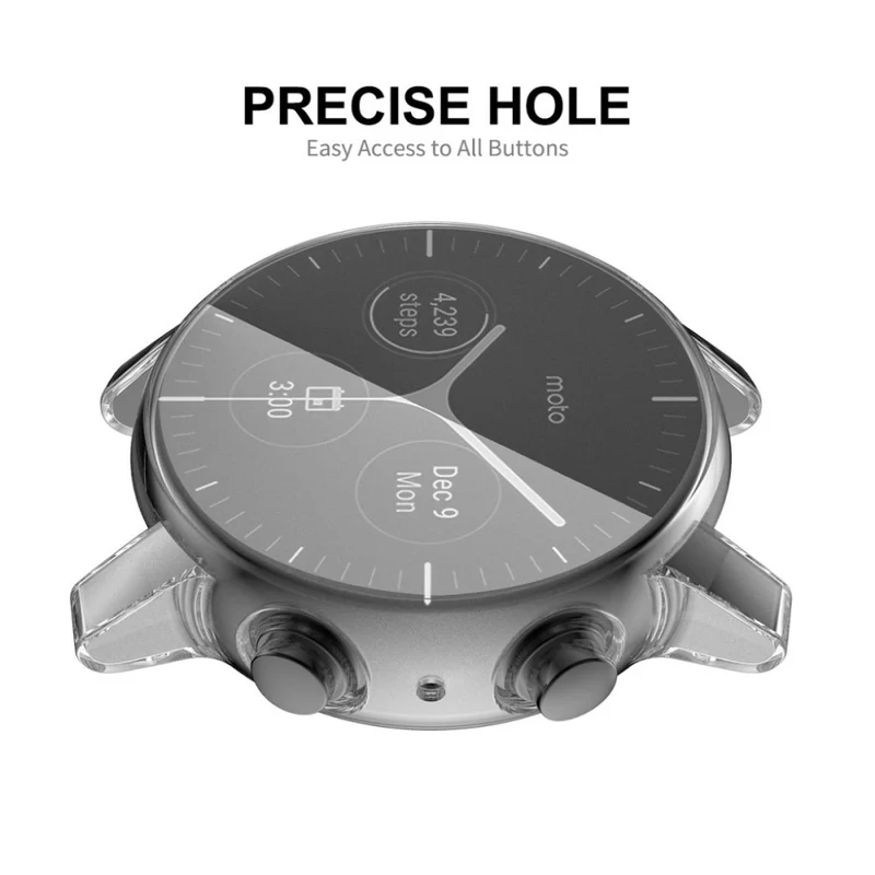 Supersauber Motorola Moto 360 (3rd Gen) Silikon / TPU Hülle