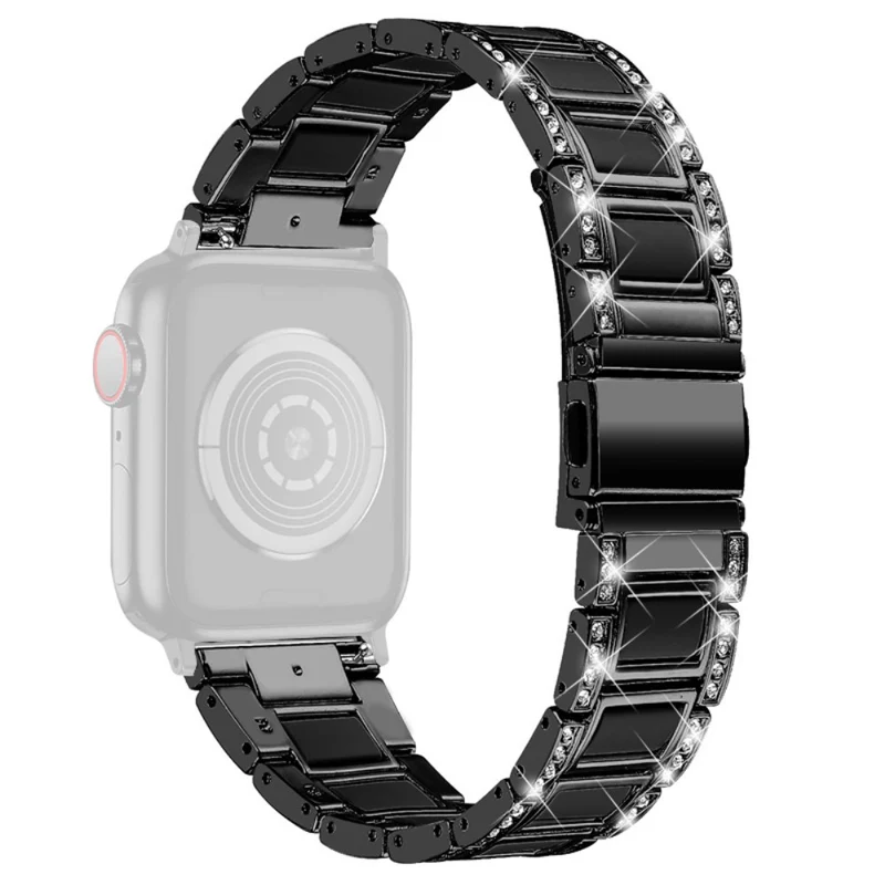 Absolut gut Universell Apple Metall und Strass armband