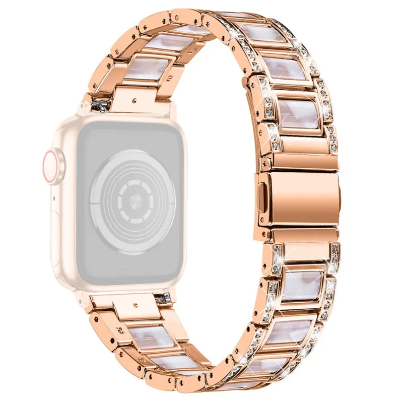 Absolut gut Universell Apple Metall und Strass armband