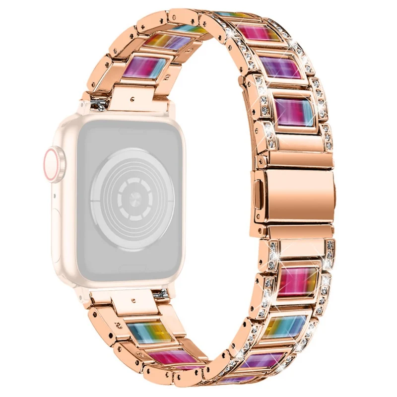 Absolut gut Universell Apple Metall und Strass armband