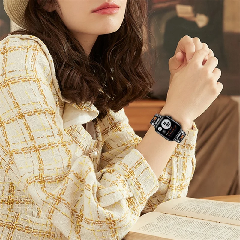 Absolut gut Universell Apple Metall und Strass armband