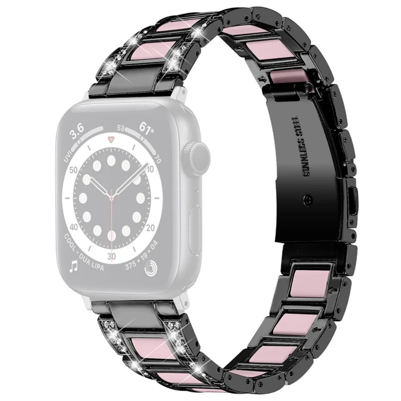 Absolut gut Universell Apple Metall und Strass armband