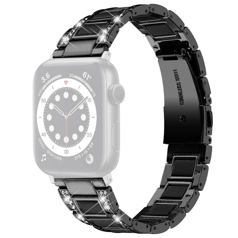 Absolut gut Universell Apple Metall und Strass armband