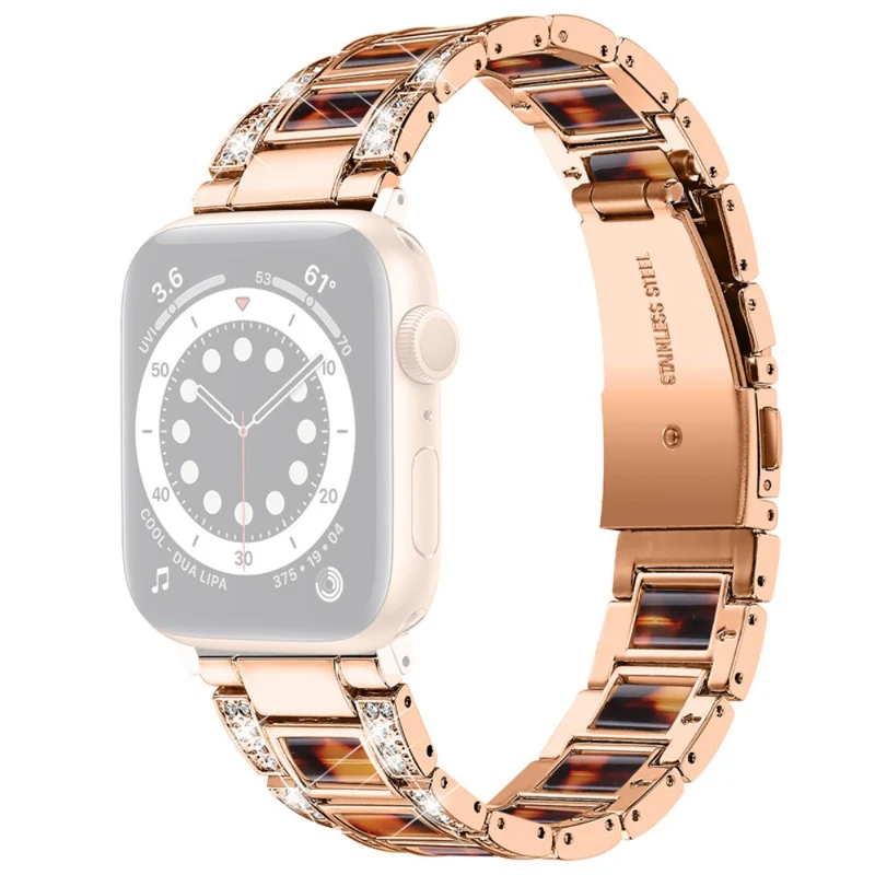 Absolut gut Universell Apple Metall und Strass armband