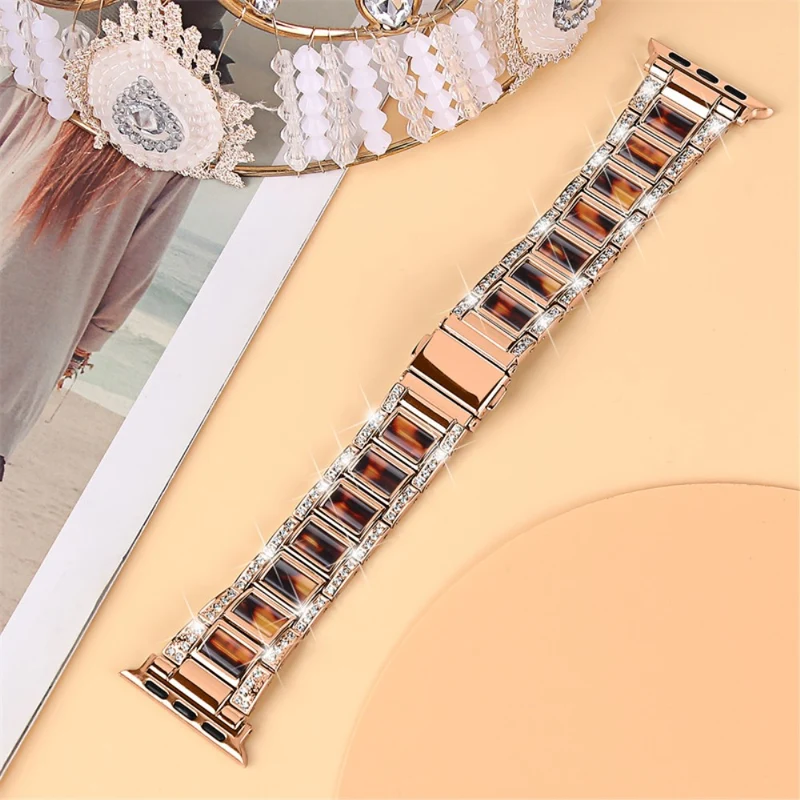 Absolut gut Universell Apple Metall und Strass armband