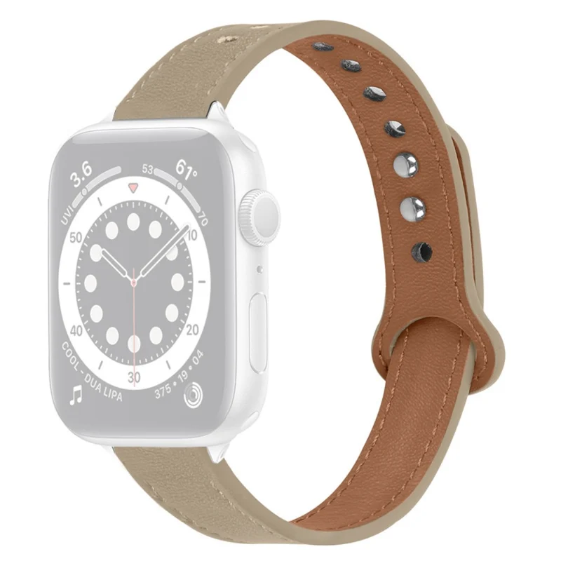 Auffallend modisch Universell Apple Echtes Leder armband