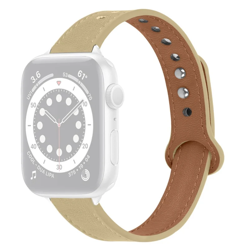 Auffallend modisch Universell Apple Echtes Leder armband