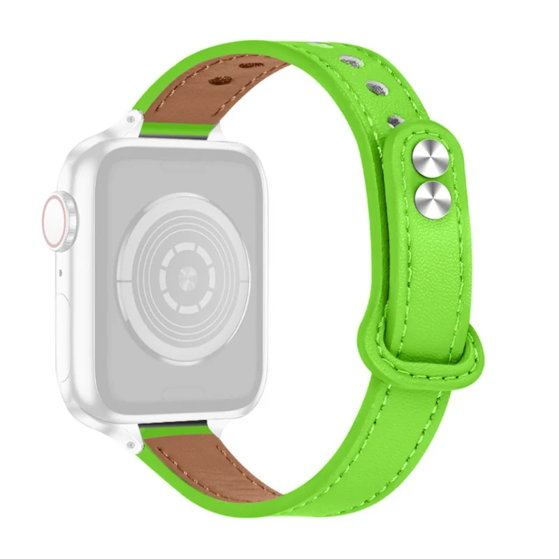 Auffallend modisch Universell Apple Echtes Leder armband