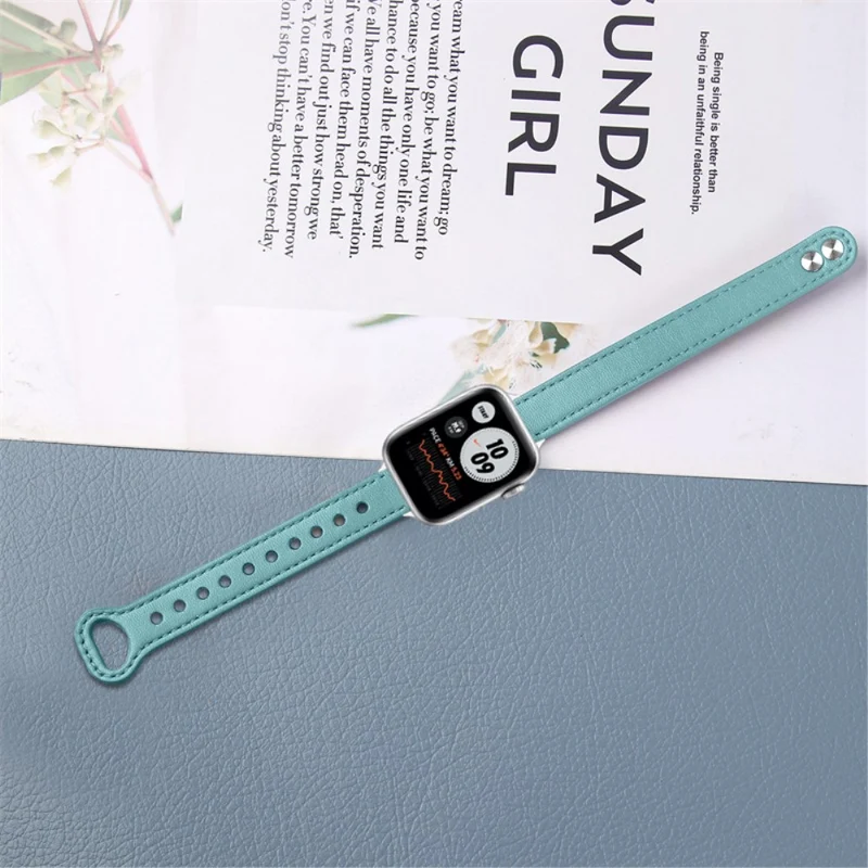 Auffallend modisch Universell Apple Echtes Leder armband