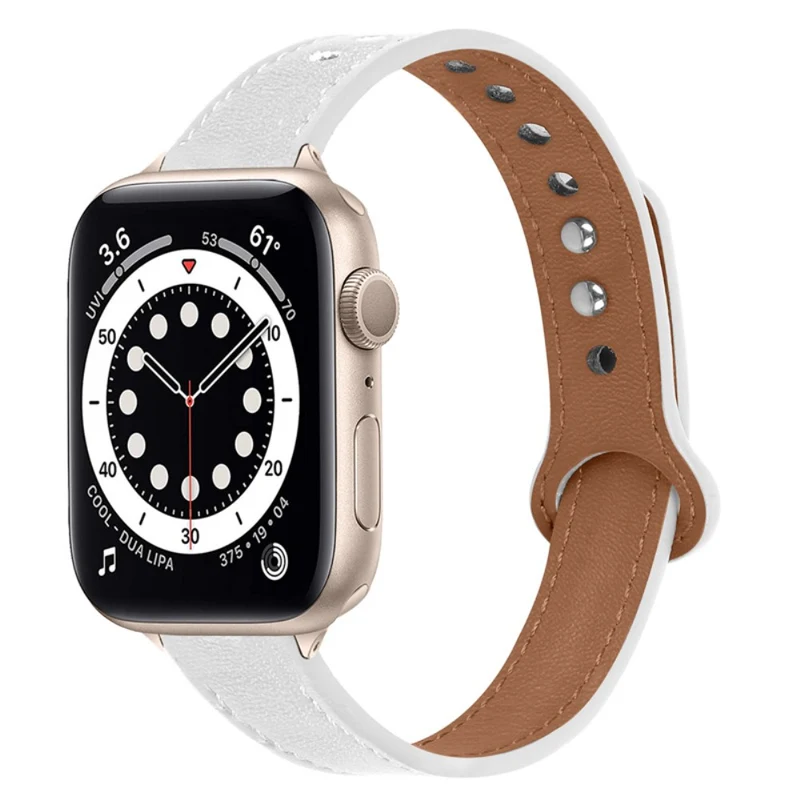 Wunderbar Universell Apple Echtes Leder armband