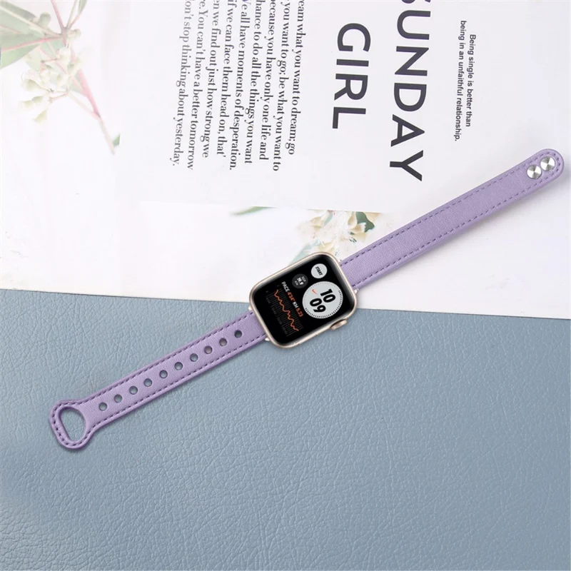 Wunderbar Universell Apple Echtes Leder armband