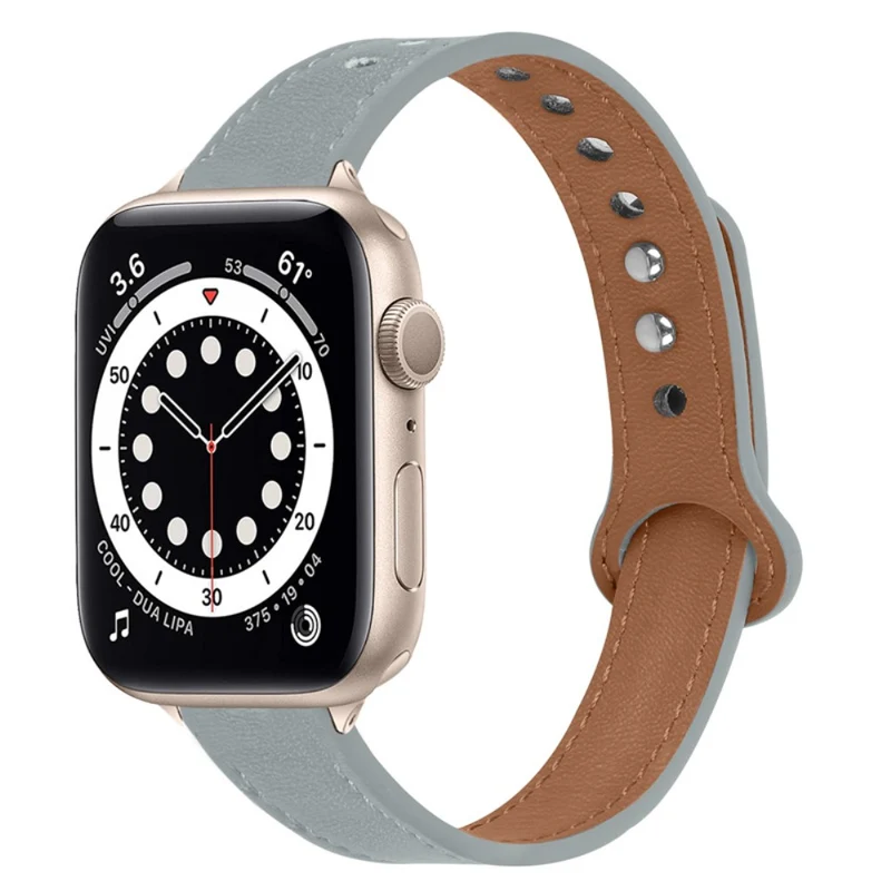 Wunderbar Universell Apple Echtes Leder armband