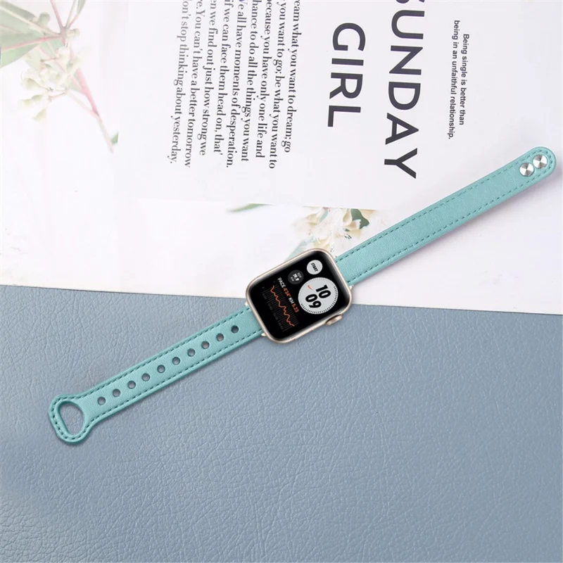 Wunderbar Universell Apple Echtes Leder armband
