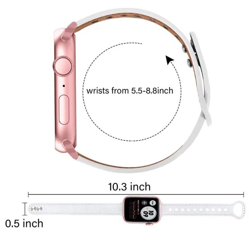 Unglaublich schön Universell Apple Echtes Leder armband
